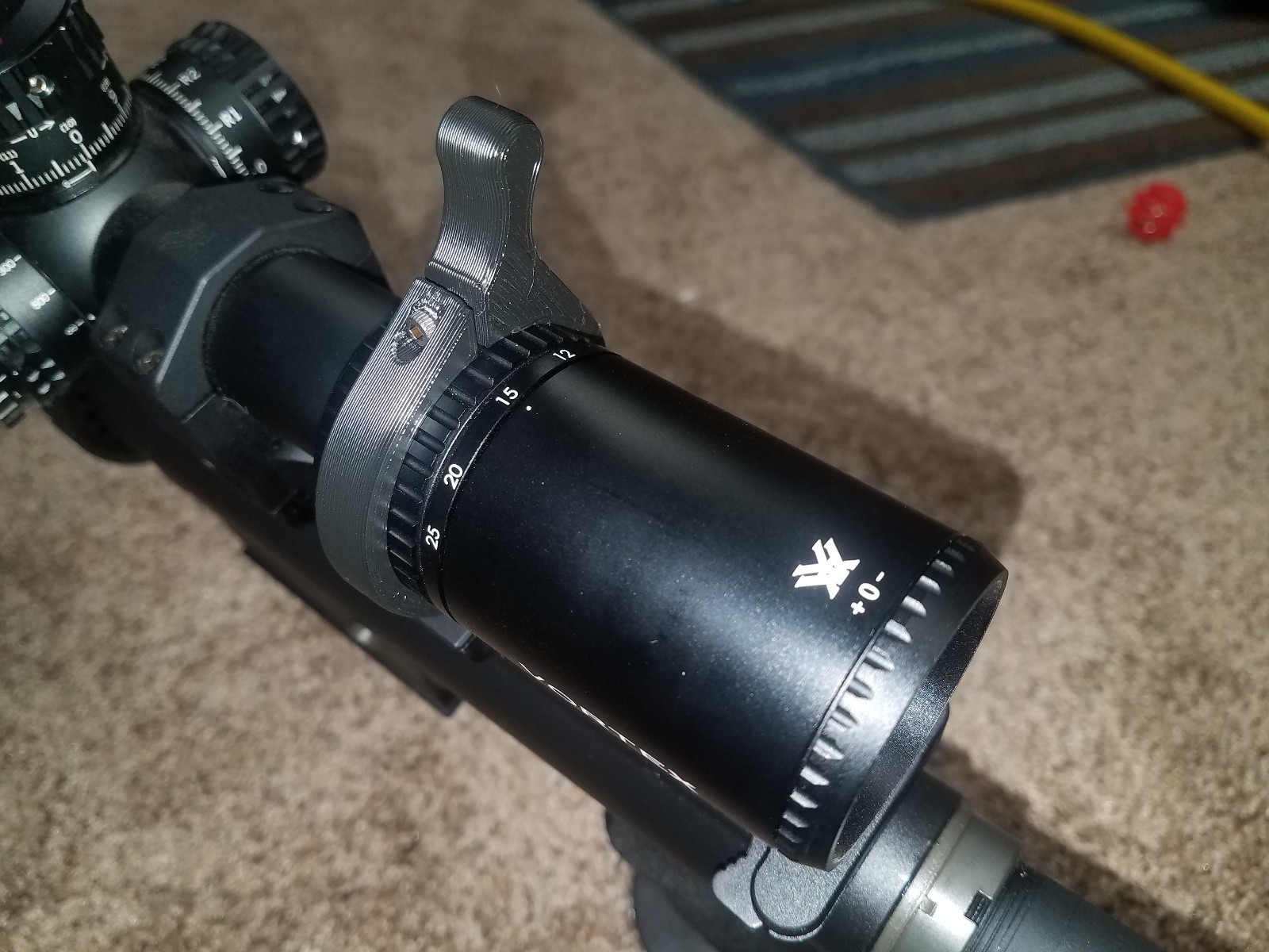 Vortex Strike Eagle 1-8x24 scope throw lever