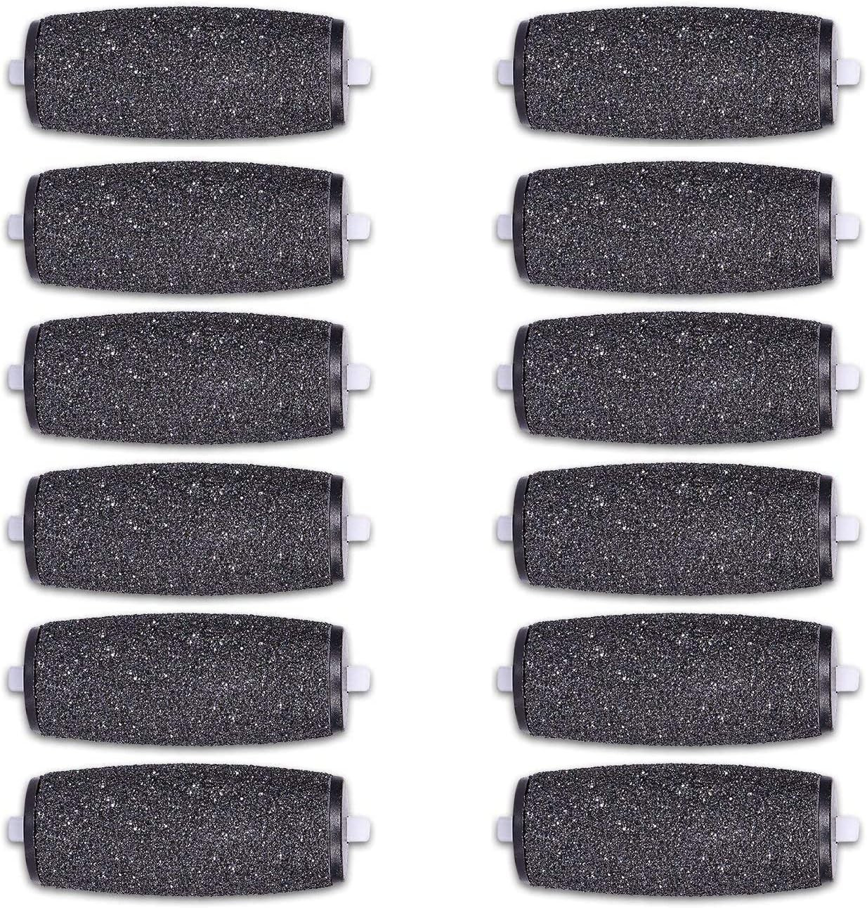 12 Extra Coarse Replacement Roller Refill Heads Compatible with Amope Pedi Refil