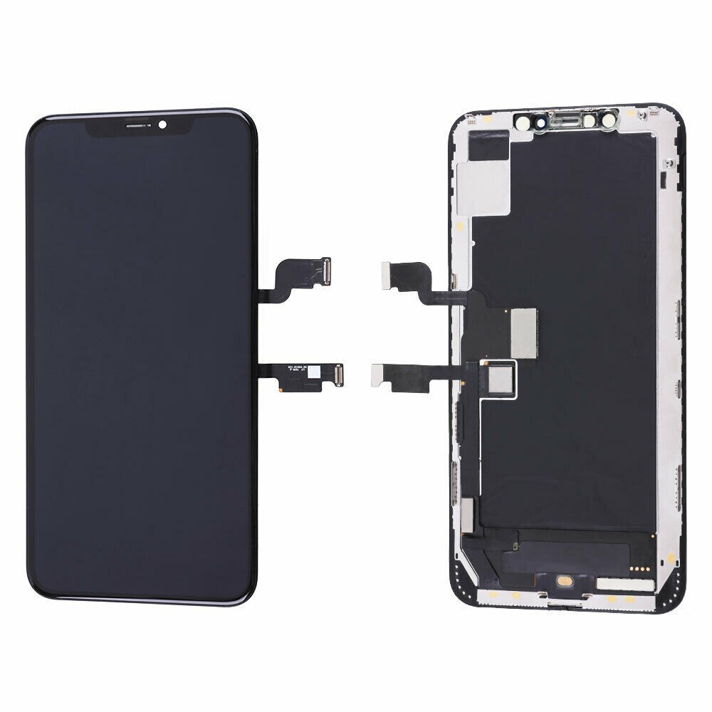 Soft OLED For iPhone XS Max Display LCD Screen Touch Digitizer Frame Replacement