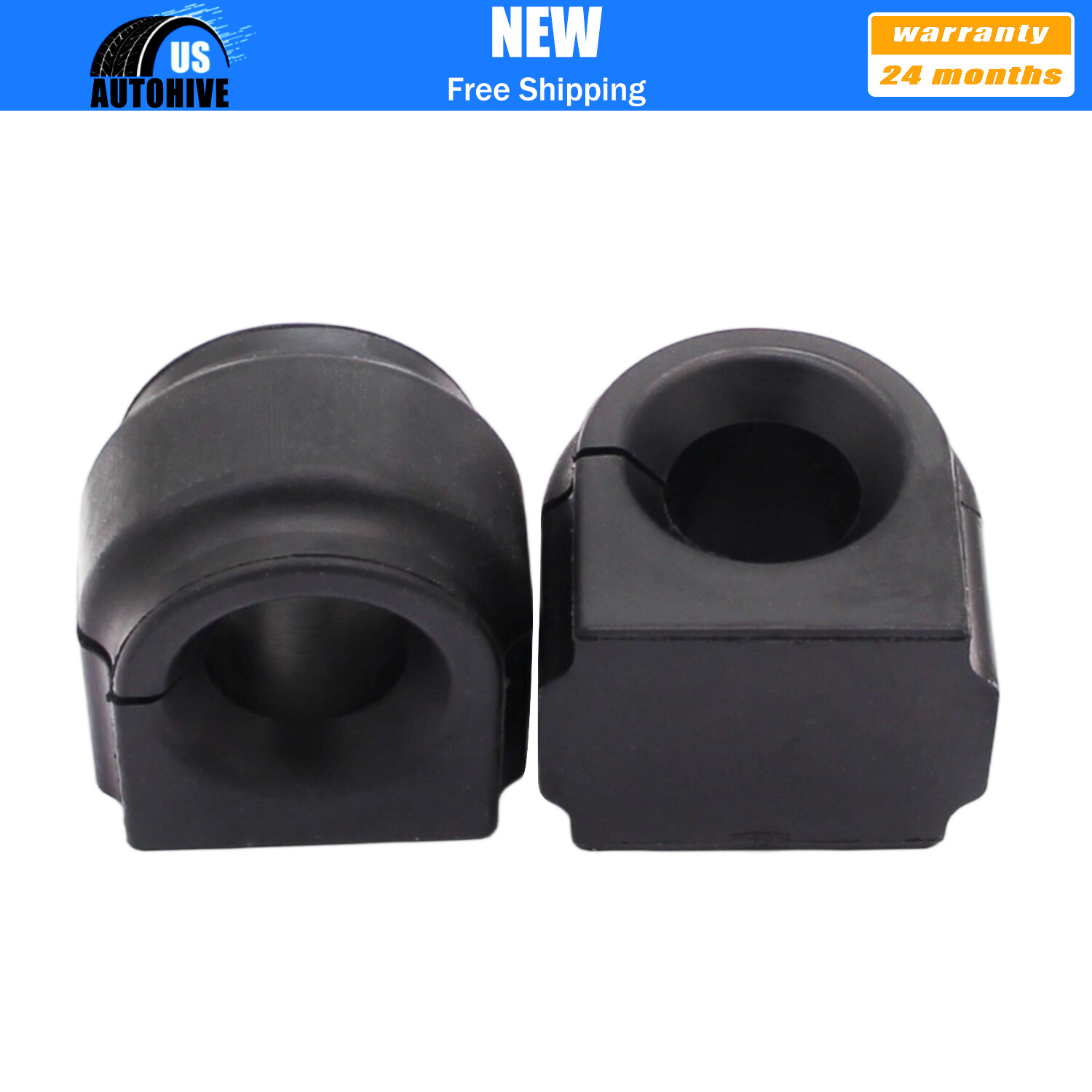 Pack of 2 Suspension Stabilizer Bar Bushings for 2011-2018 31356788710 BMW X3 X4