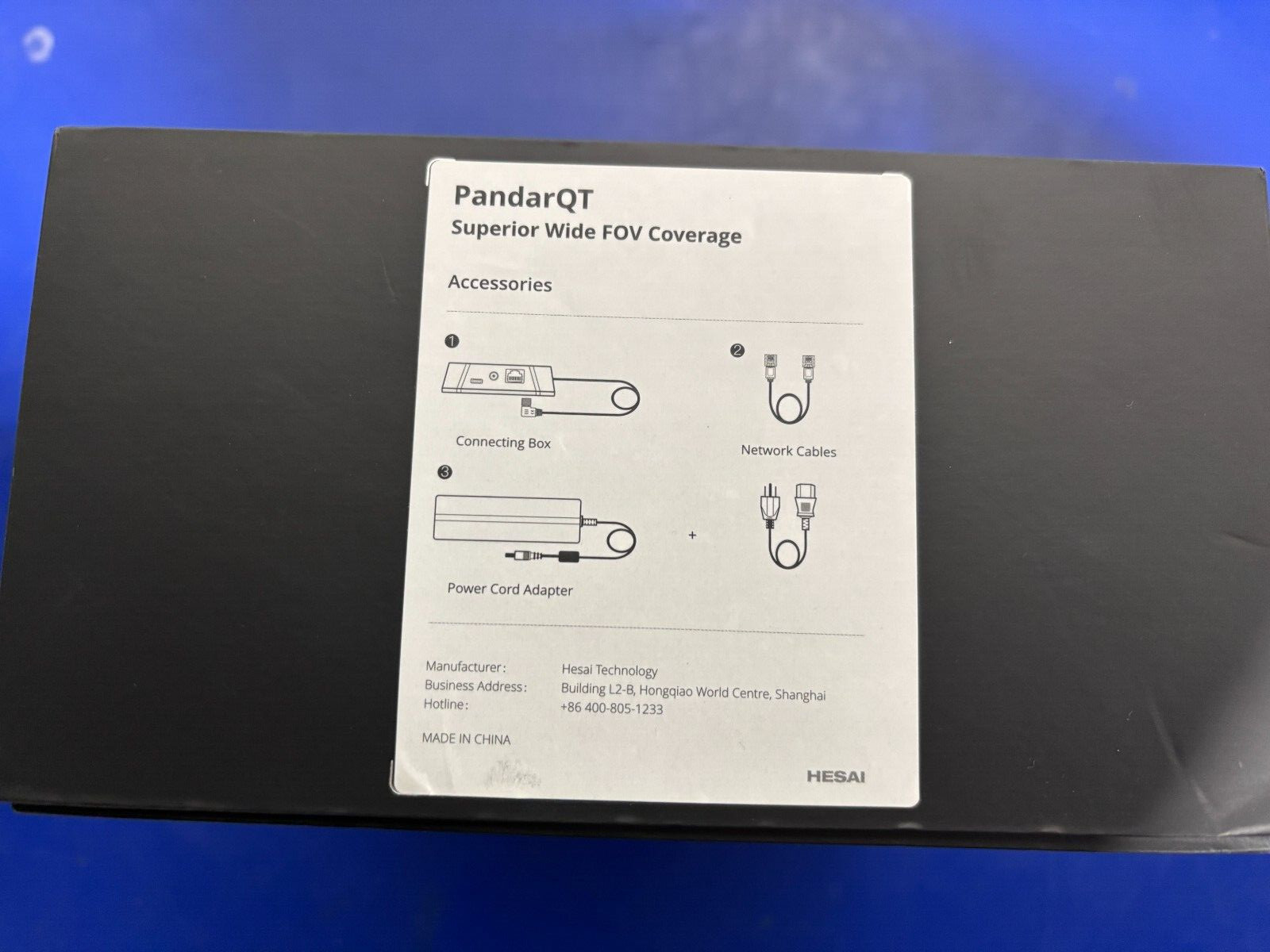New Item HESAI PandarQT 64 w/accessory kit