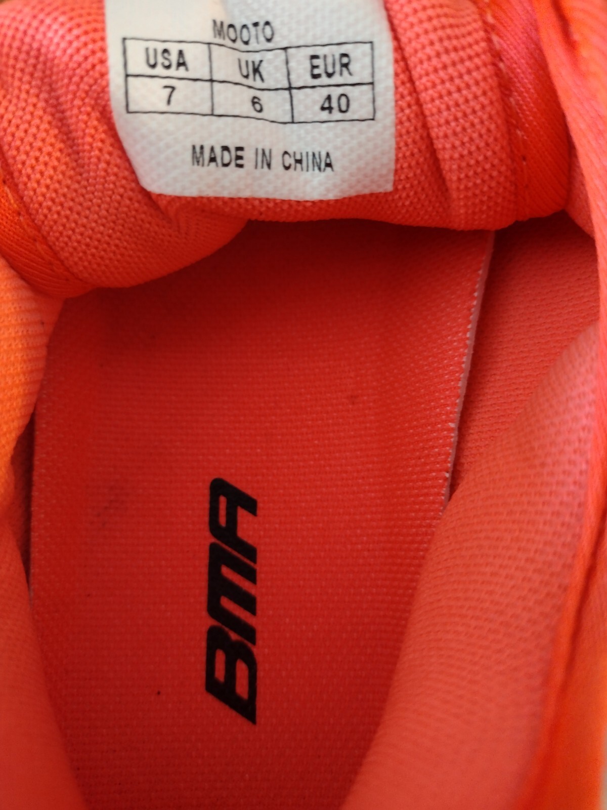 BMA BMESH Martial Arts Shoes Men's Size 7 Neon