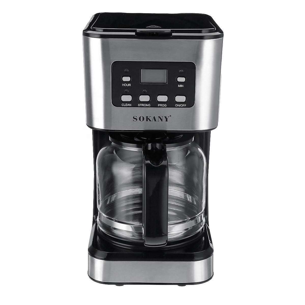 12-Cup Programmable Coffee Maker Glass Carafe, Pause & Serve, Auto Shut Off