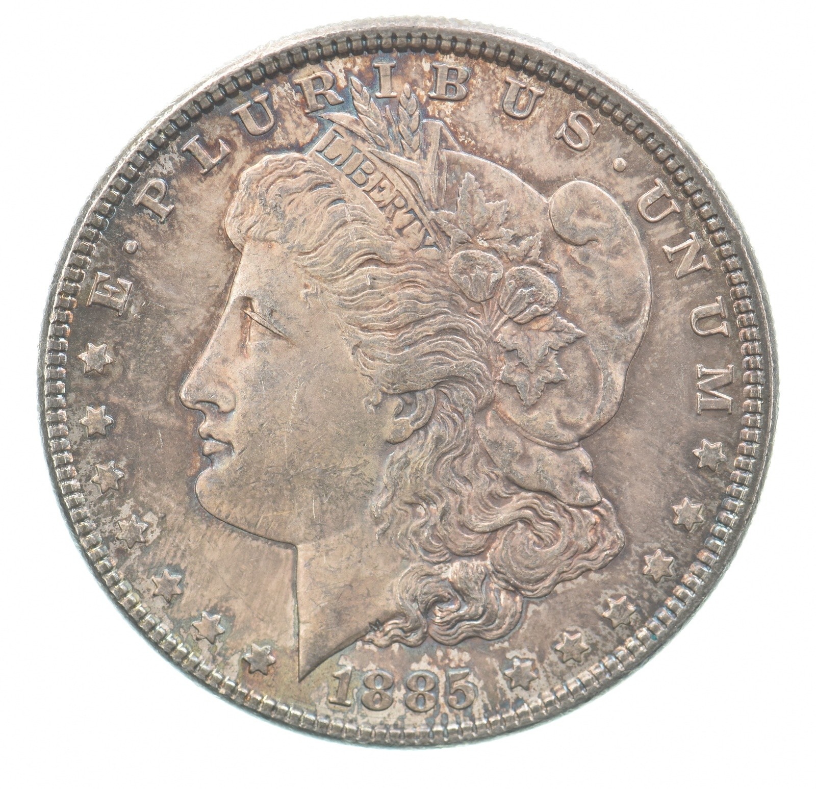 1885 Morgan Silver Dollar Beautiful Tone *7593