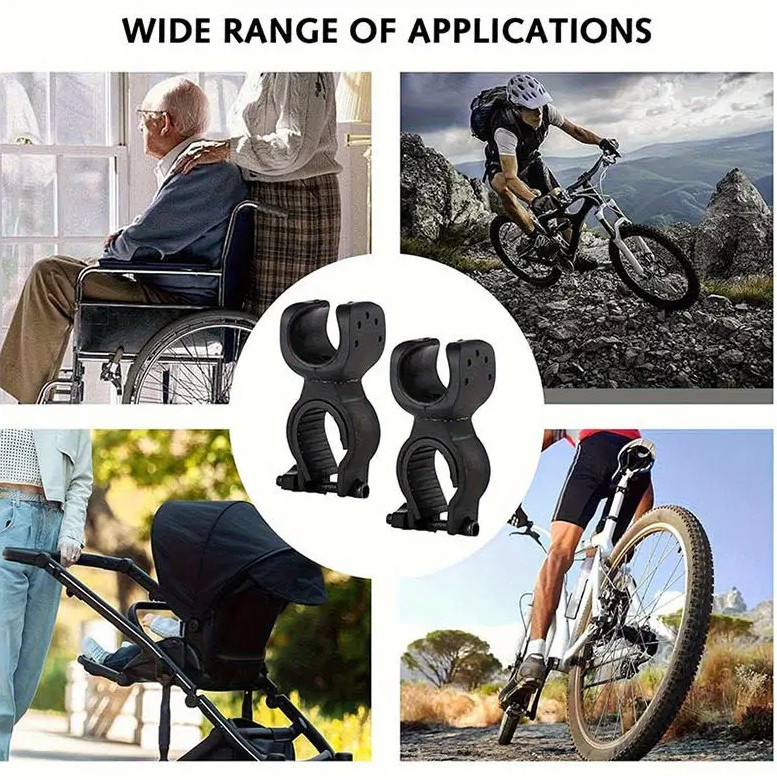 1 Pcs Cane Holder for Walker, Universal Cane Holder Rollator Accessories Stro...