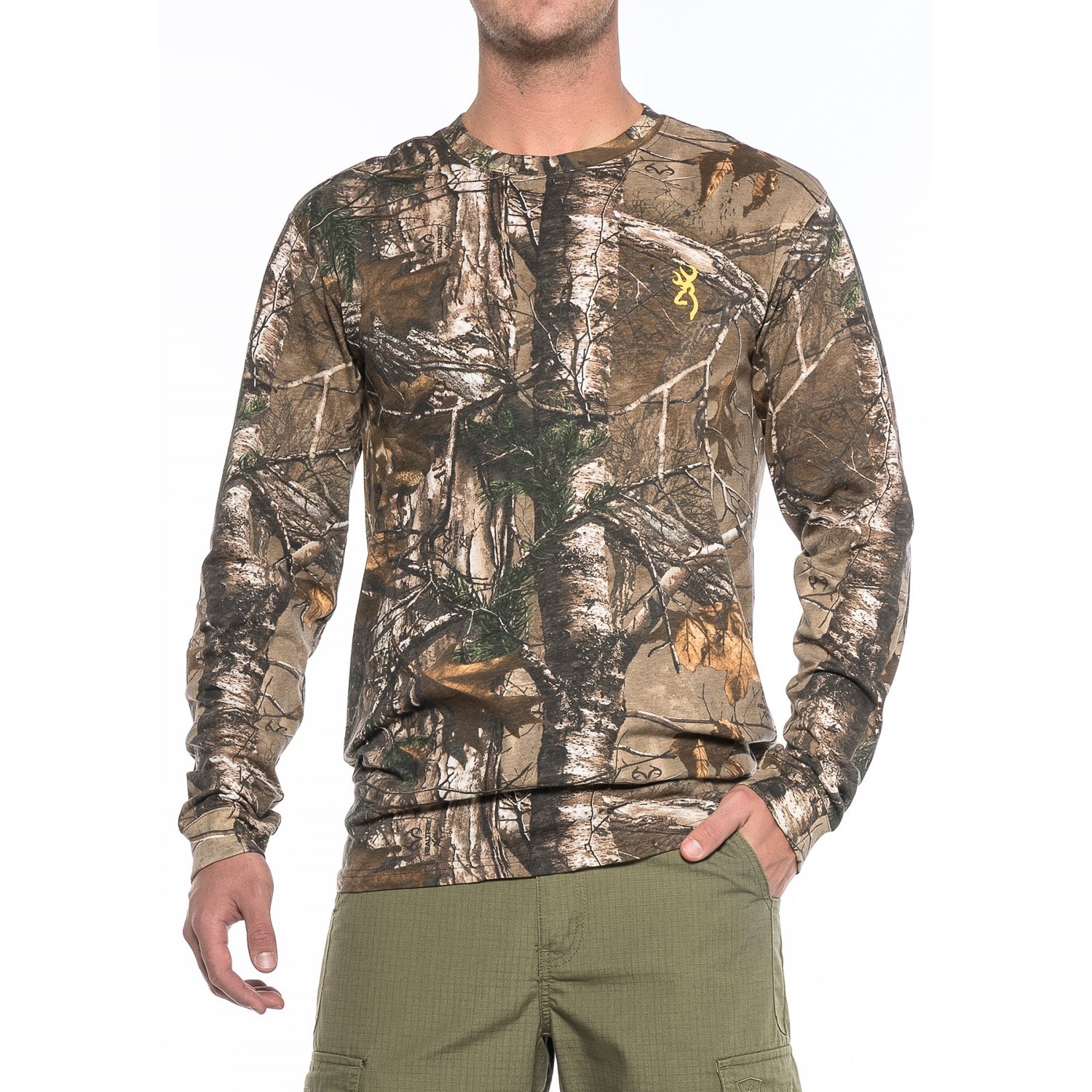 Browning Hell's Canyon Realtree Xtra Camo Hunting L/S Shirt - Choose Size - NEW!