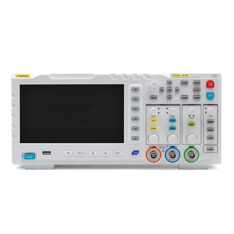 FNIRSI-1014D Digital Oscilloscope 100MHz 1GSa/s 240Kbit Signal Generator