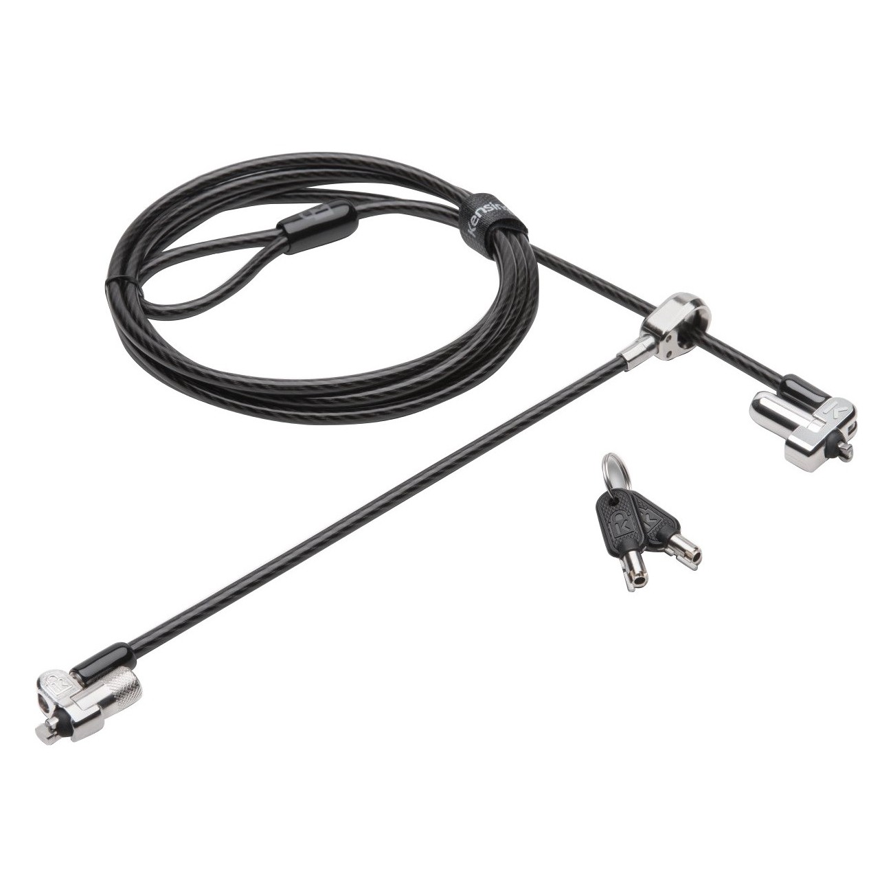 Kensington N17 Keyed Dual Head Laptop Lock for Dell Devices (k67995ww)