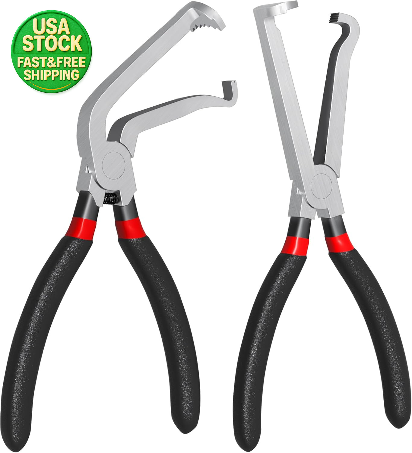 Electrical Disconnect Pliers 37960 37980 Curved Straight Fuel Line Tool Set