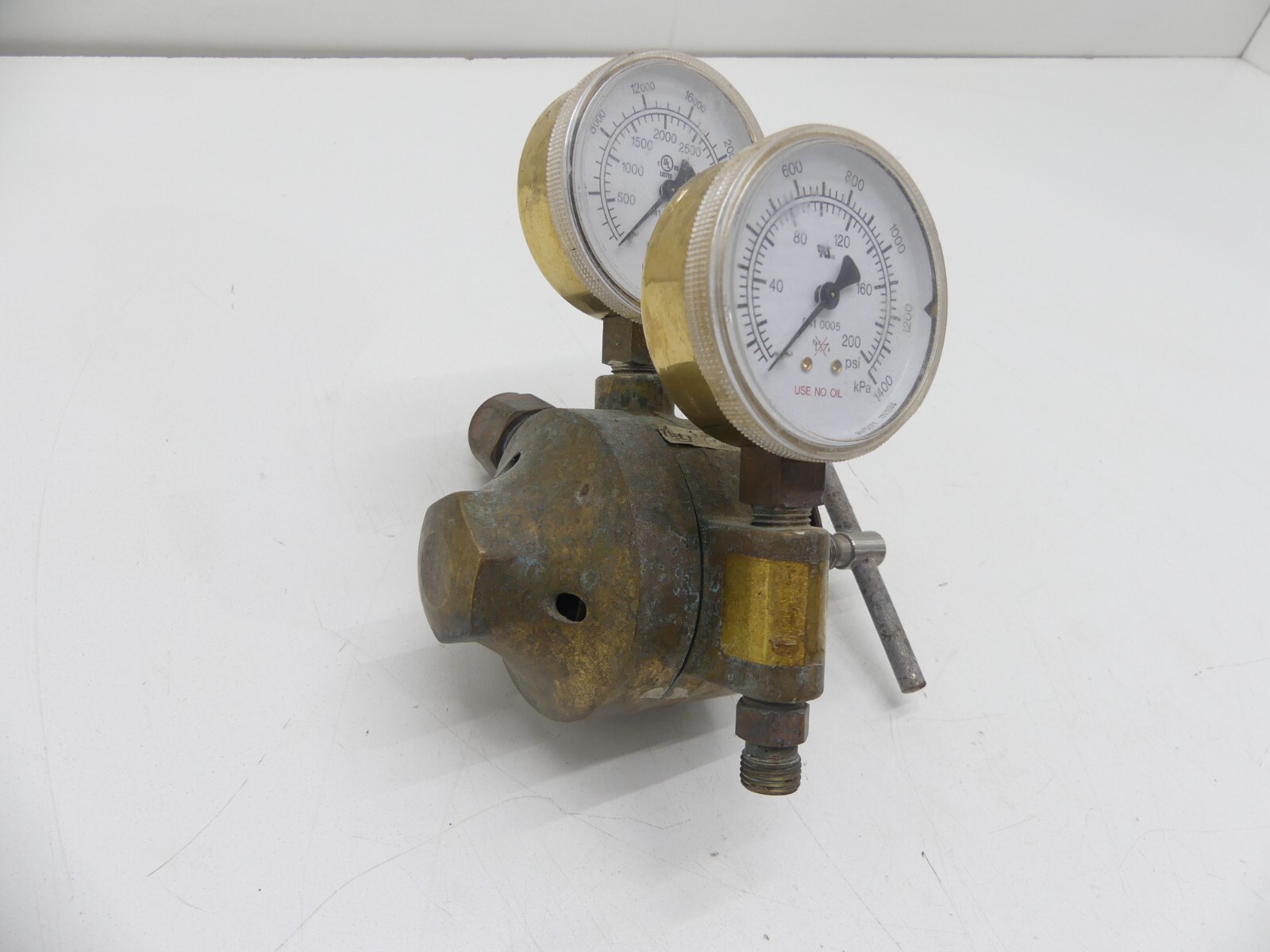 UL 327L Brass Compressed Gas Regulator 4000 PSI