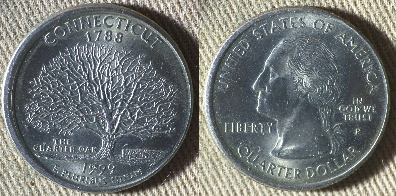 Errors : Quarter Connecticut 1999P Broadstrike IREC317