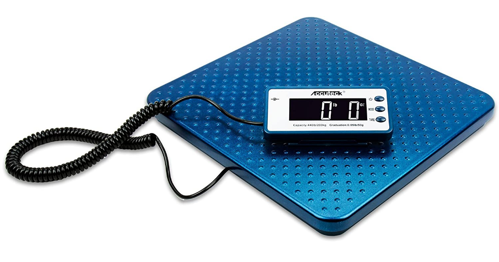 Digital Metal Platform Industry Postal Scale Die Casting Heavy Duty LCD Display