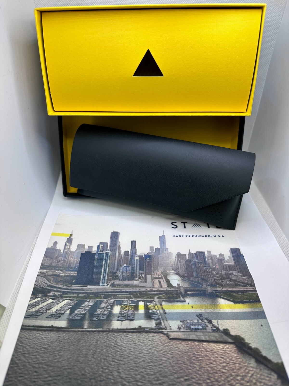 New State Optical Eyeglass Case Cloth & Presentation Box No frame