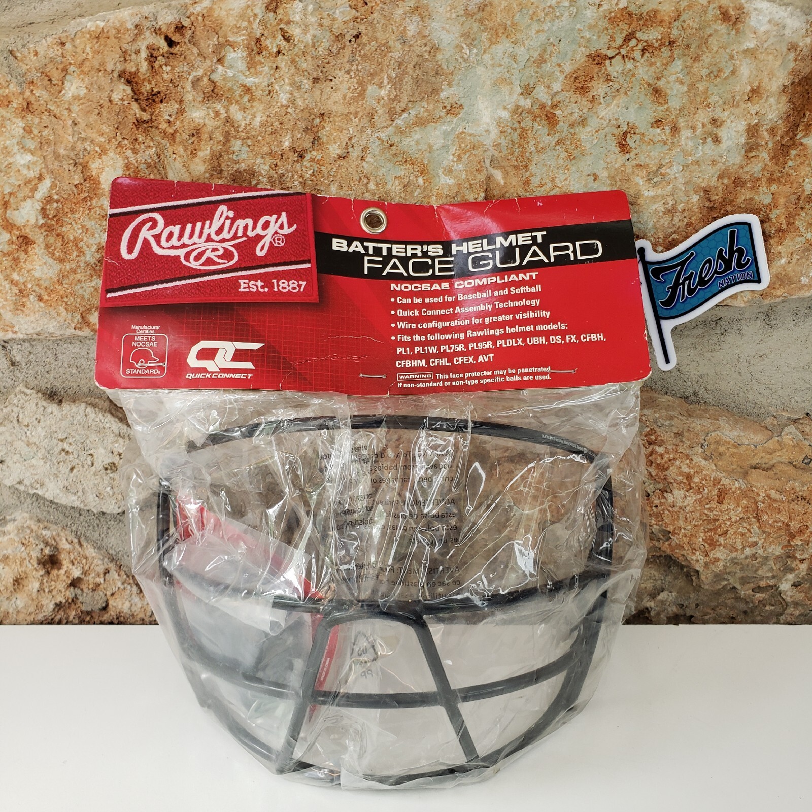 Rawlings Batter's Helmet Face Guard Baseball / Softball  Model RWG2 ~ NEW