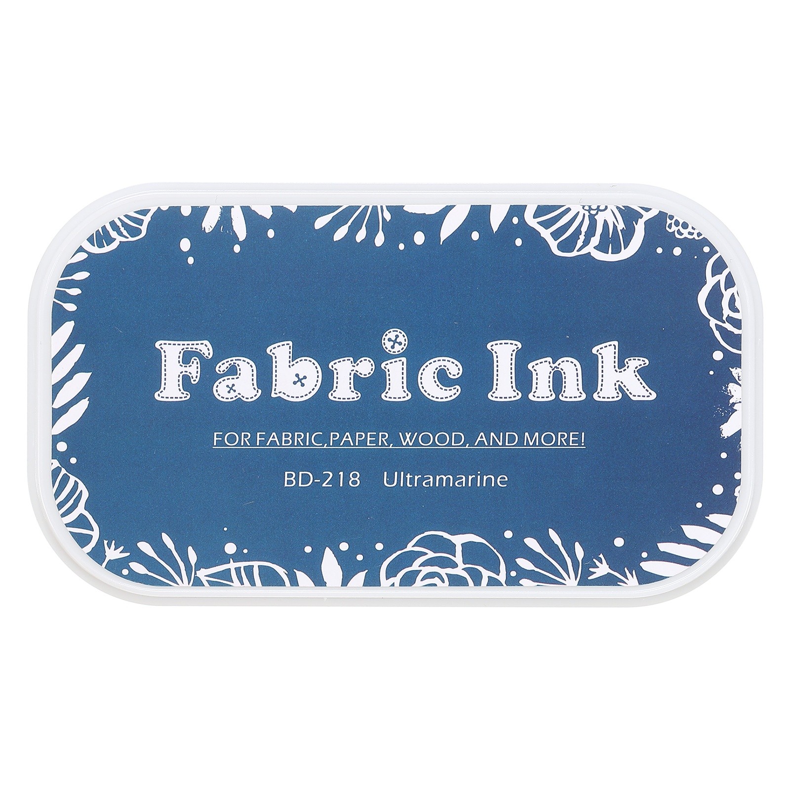 Ink Pads for Stamps, 3.7x2.2 Inch Fabric Ink Pad, Dark Blue