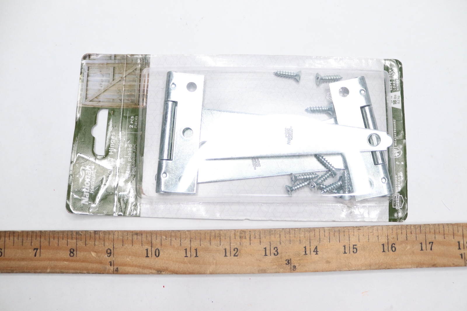 National Hardware V284 Light T-Hinge with Screws 6" N128-702