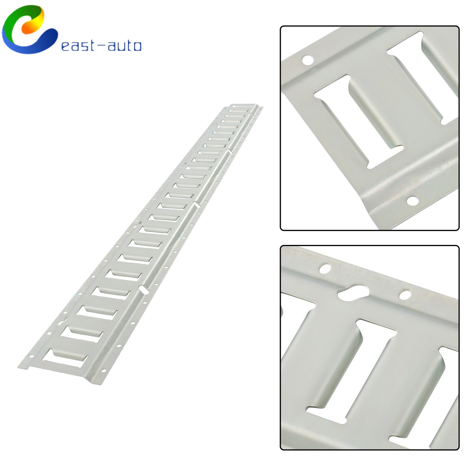 Galvanized Steel (4 Pack) 4' E Track Tie Down Rail Kit For Motorcycle Tie Downs
