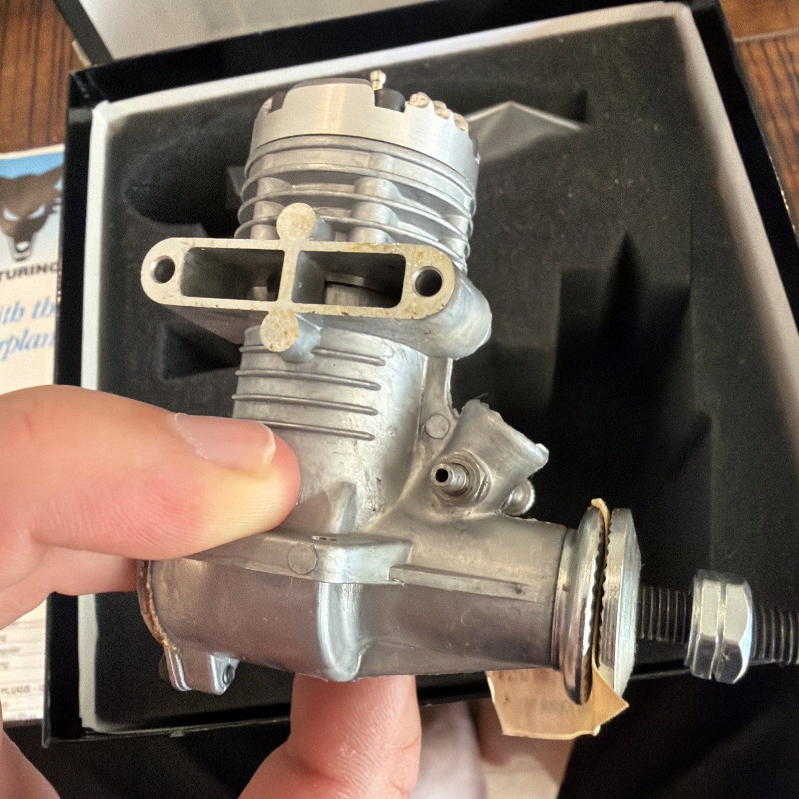 RC Model Airplane Engine Fox 35 Stunt 50th Anniversary Control Line MIB