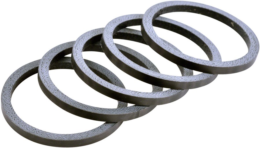 Carbon Spacer - Wheels Manufacturing Carbon Headset Spacer - 1-1/8", 2.5mm,