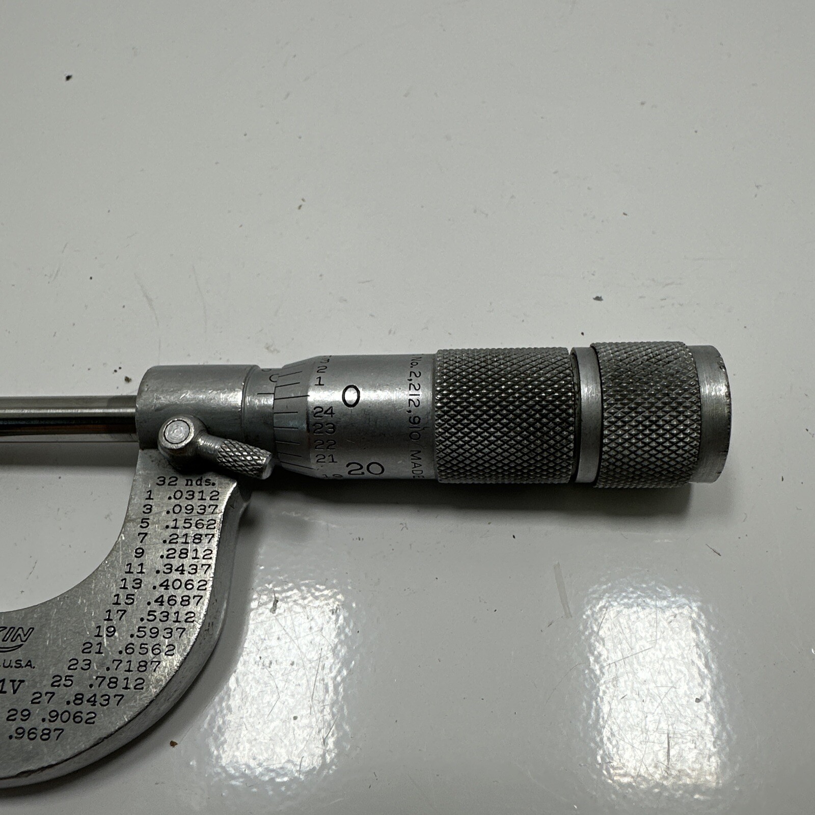 Lufkin CT1661V Micrometer 0-1" USA