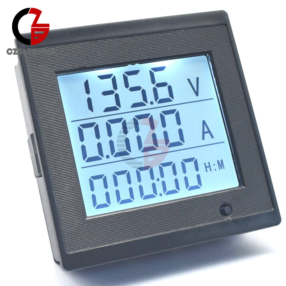 DC6-200V 20A Digital Voltmeter Ammeter Voltage Amp Current Meter Power Tester