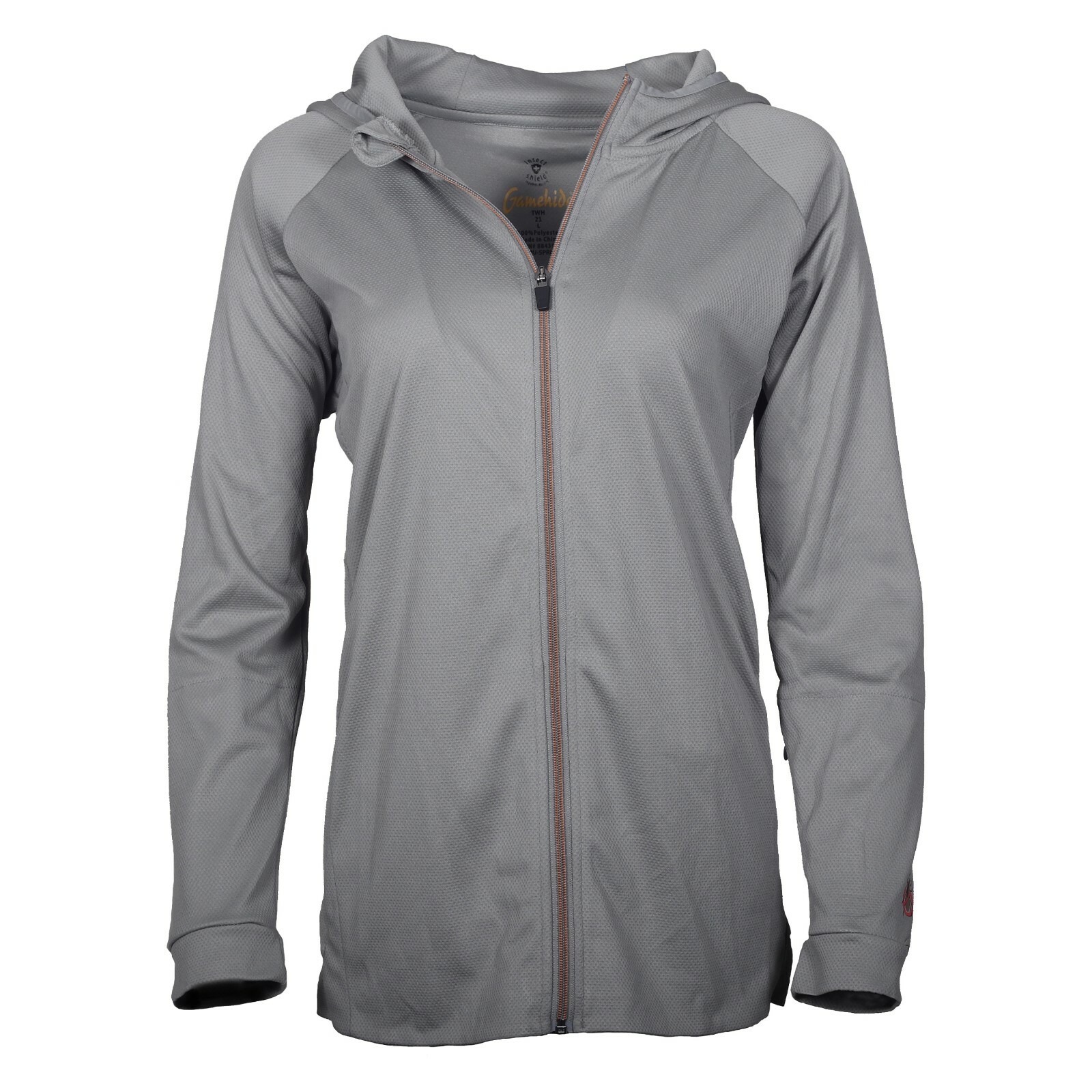Gamehide's Elimitick Women's's Gray Full Zip Tick Repelling Field Jacket