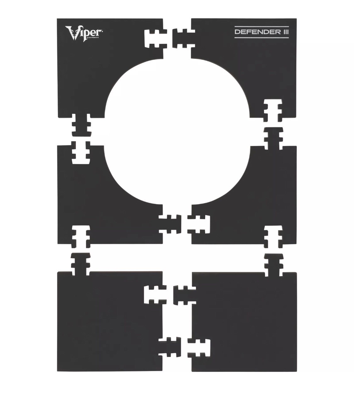 Viper DEFENDER III 3 Dartboard Surround Wall Protection DARTS 1” V-Foam Pad