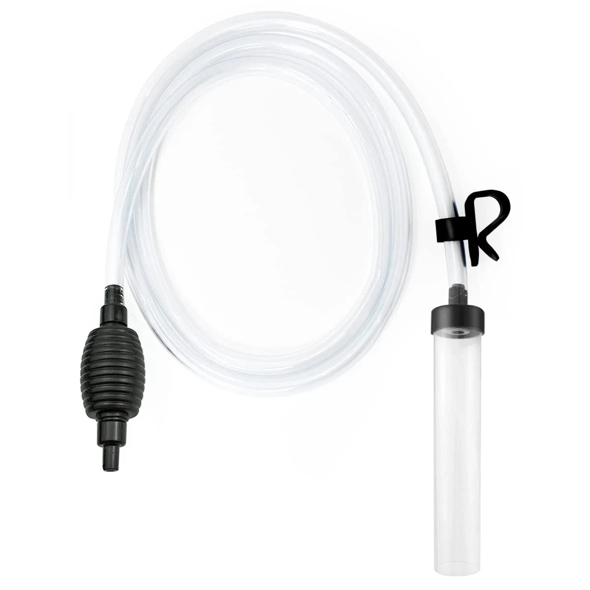 7ft Aquarium Siphon Vacuum Cleaner For Fish Tank Cleaning Gravel Sand