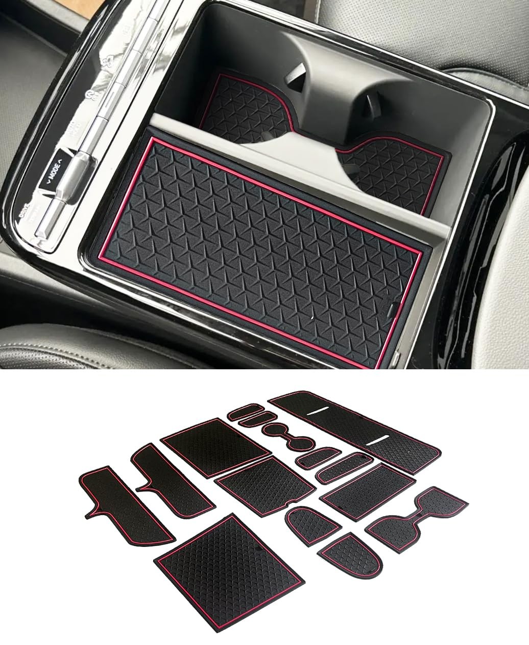 KEPHTH for 2025 2026 Hyundai Tucson Accessories Cup Holder Inserts Non Slip A...