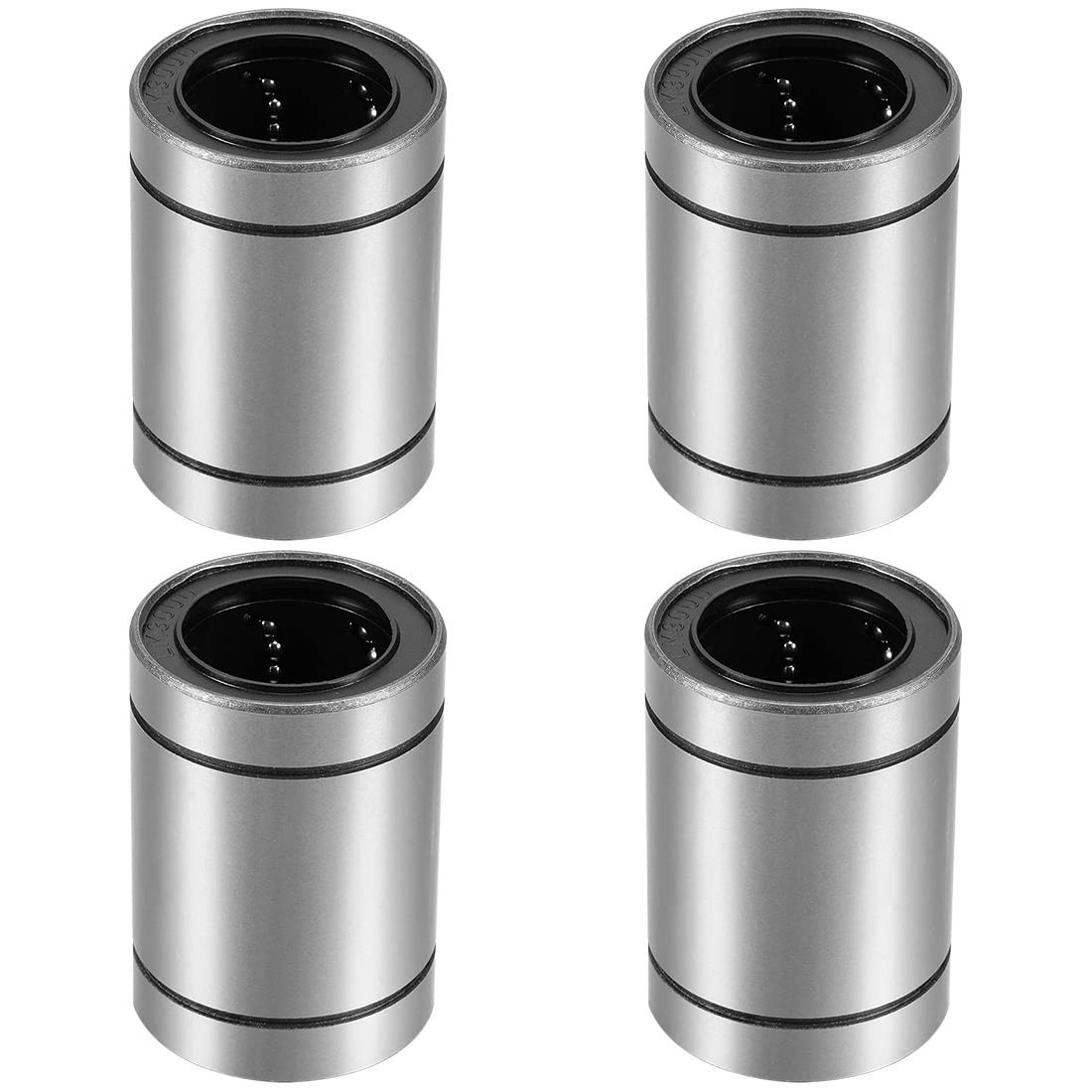 HiPicco Linear Ball Bearings, LM30UU 30mm Linear Motion Bushing Double Side R...