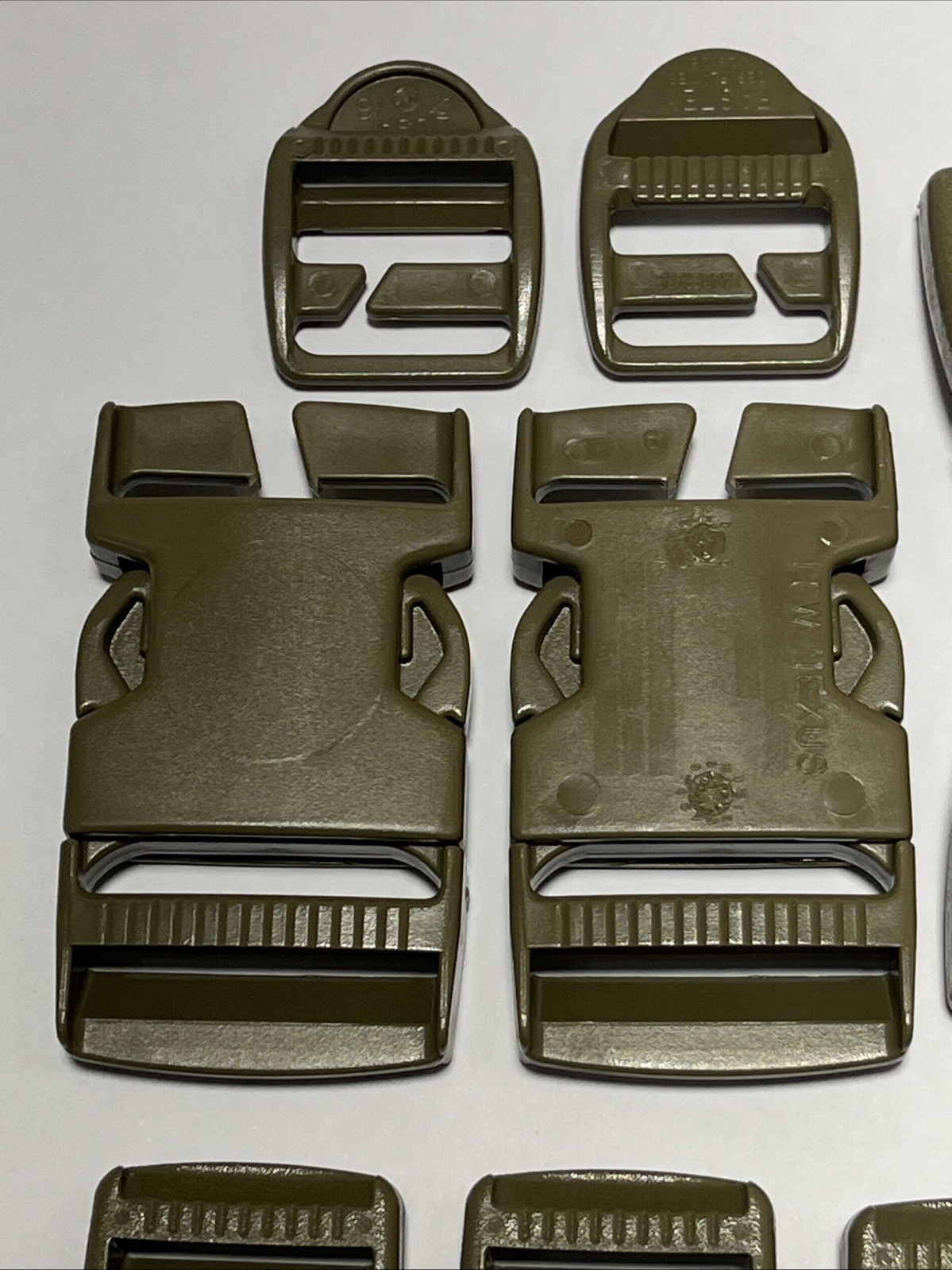 Replacement Tan 499 Buckle Set for OCP Multicam Rucksack / Backpack Webbing USGI