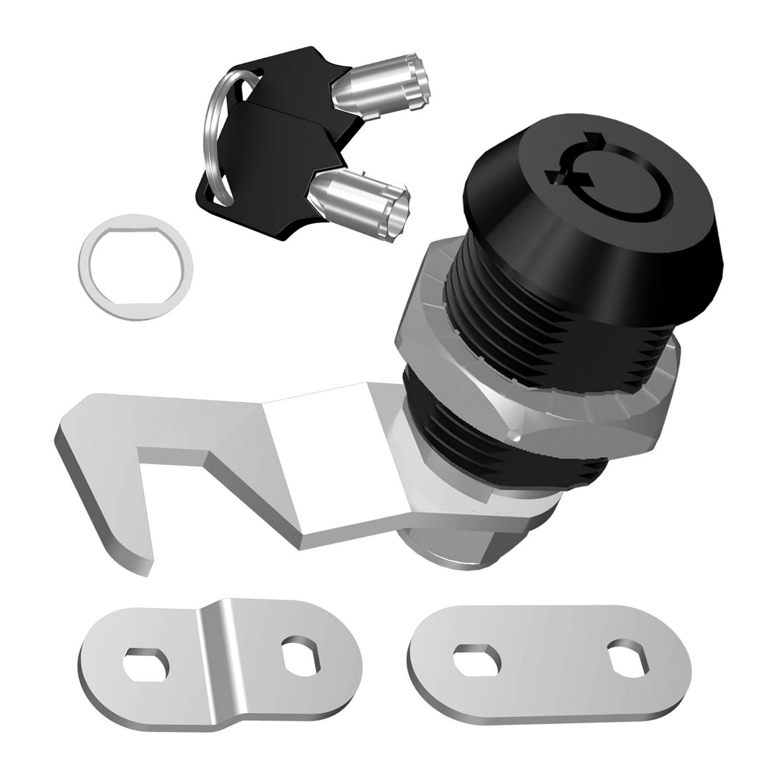 5/8" Cam Lock for Various Tool Box Cabinet Mailbox RV Door Replacement Part