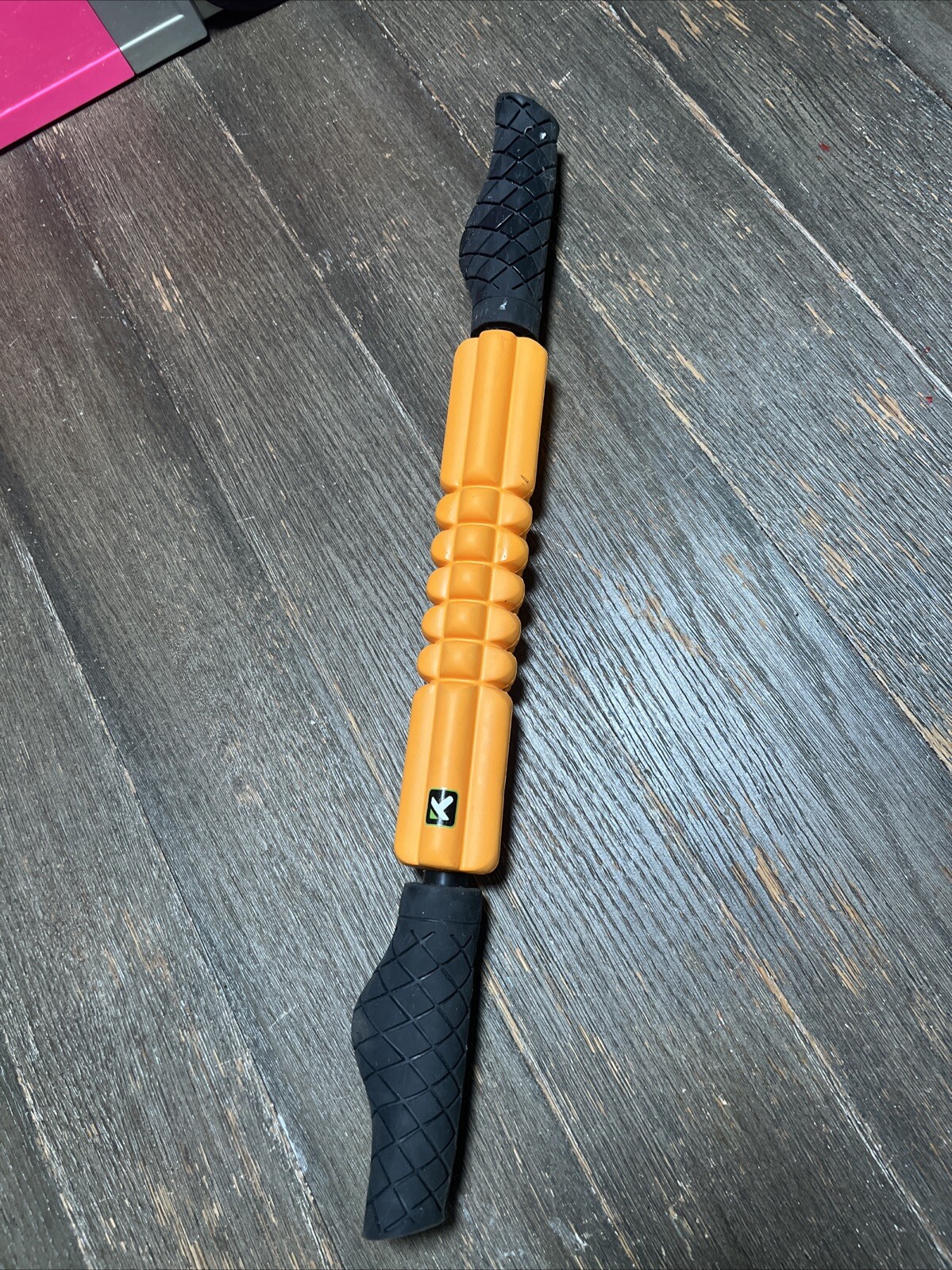 TriggerPoint GRID STK Handheld Foam Roller Body Massage Muscle Relaxer Orange