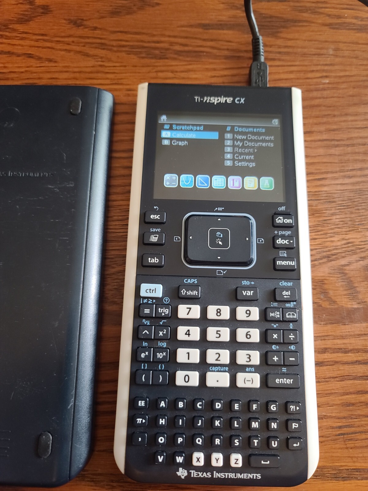 Texas Instruments Ti-Nspire cx CAS Graphing Calculator! Works