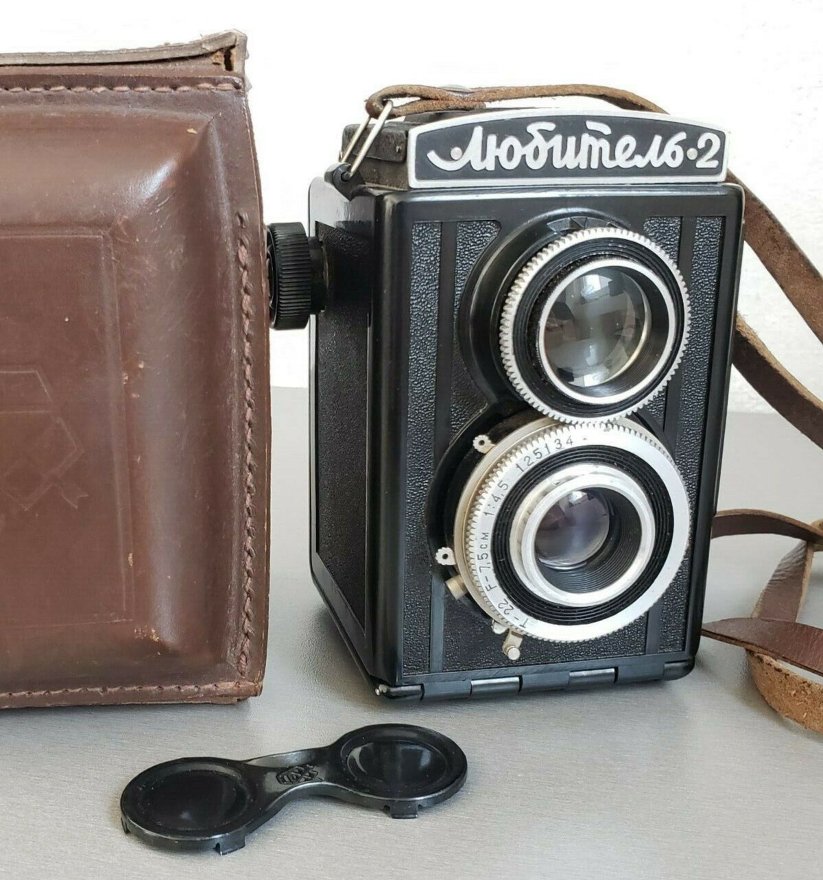 LUBITEL 2 LOMO Photo Camera Soviet TLR Medium Format 6x6
