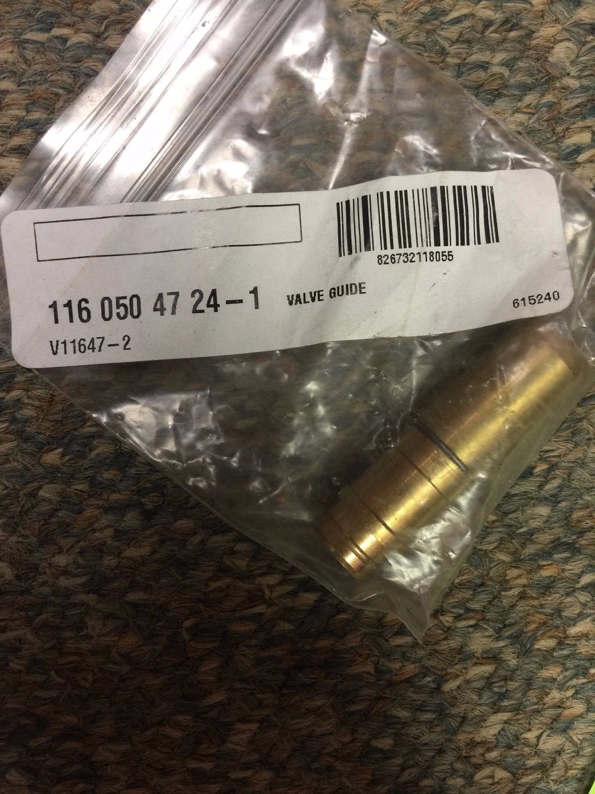 116 050 47 24-1 Canyon Valve Guide 11605047211 (NEW)