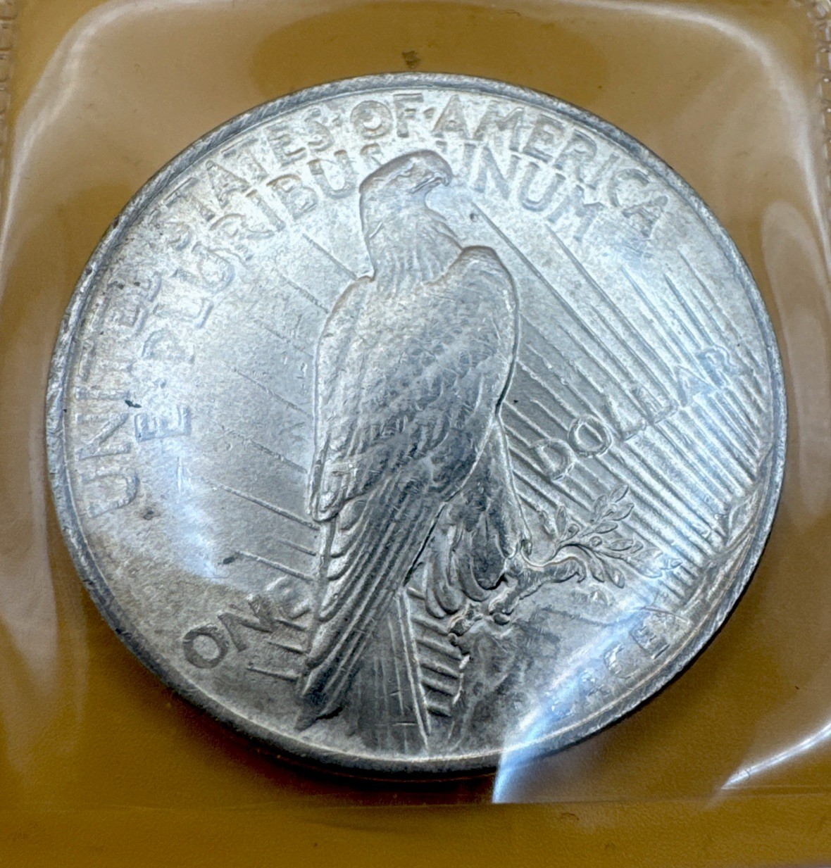 1923P Peace Silver Dollar