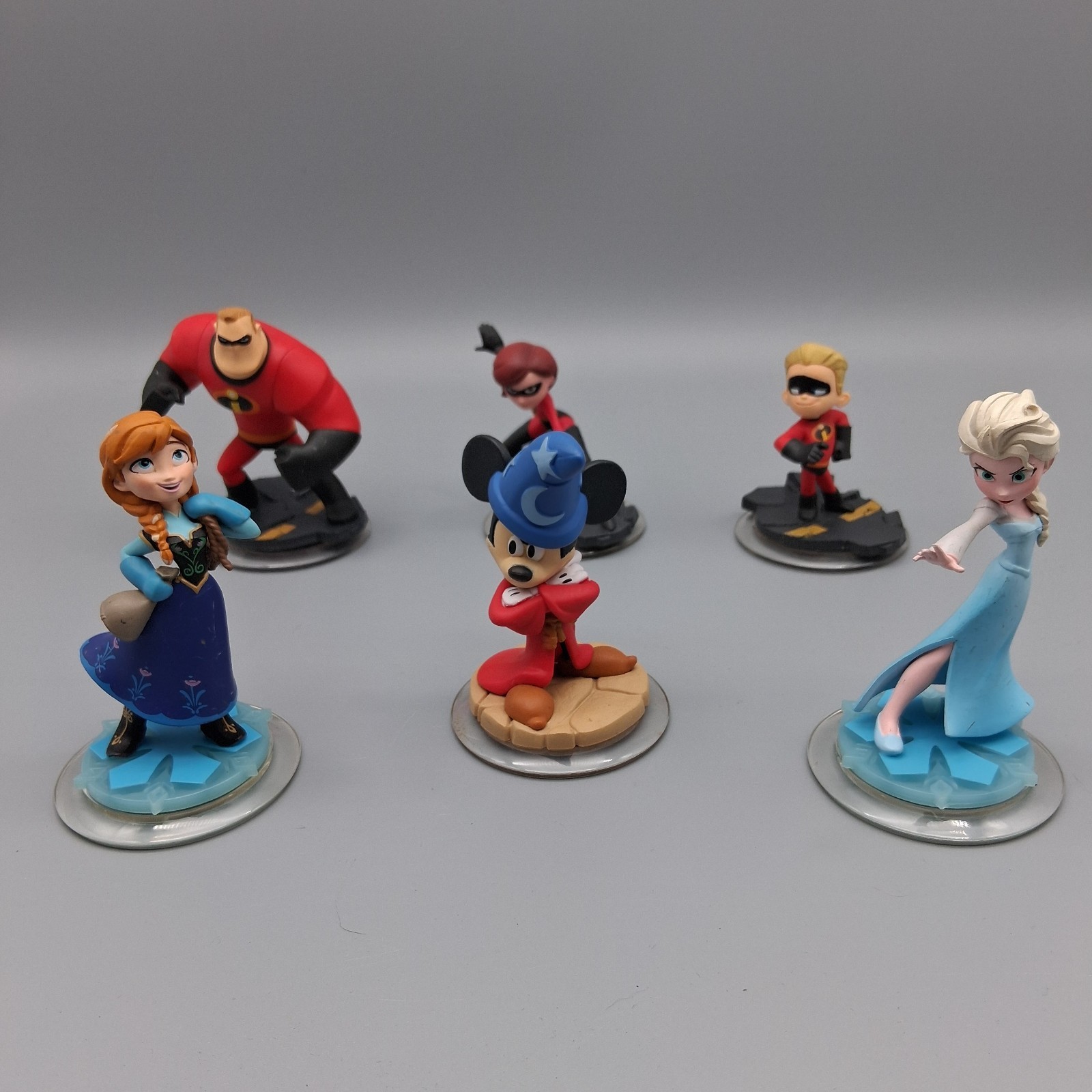 Disney Infinity Lot Of 6 The Incredible Frozen
