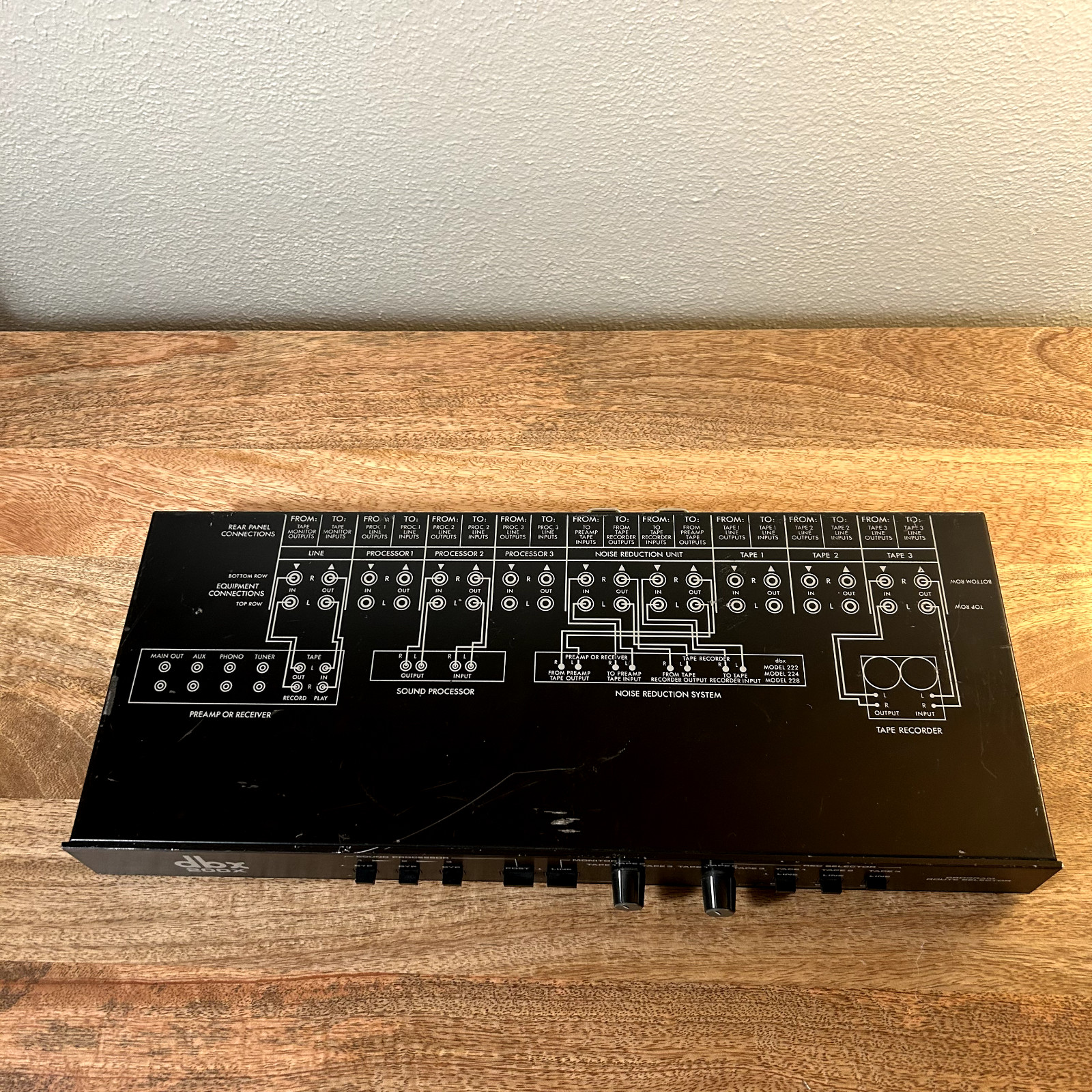 DBX 200X Tape Selector Switch / Program Route Selector - Tested
