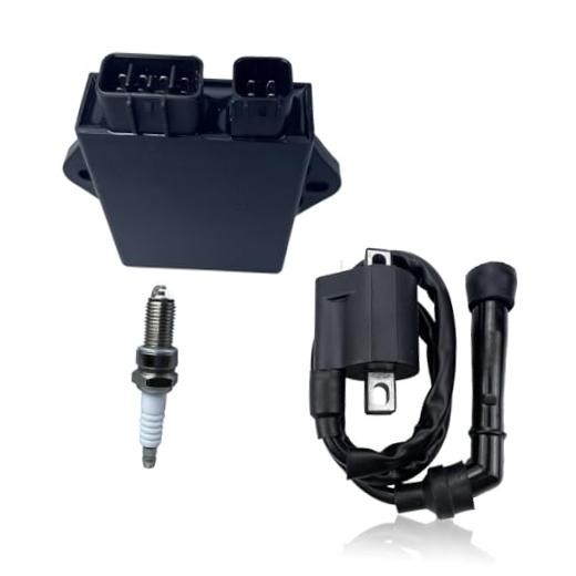Ignition Coil CDI BOX & Spark Plug for Yamaha Big Bear 350 1996-1999 Replace