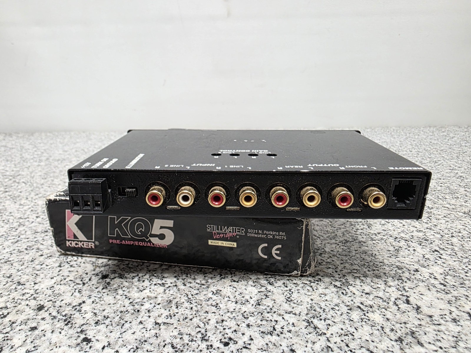 KICKER KQ5 Car Audio Equalizer Signal Processor Line Output Converter
