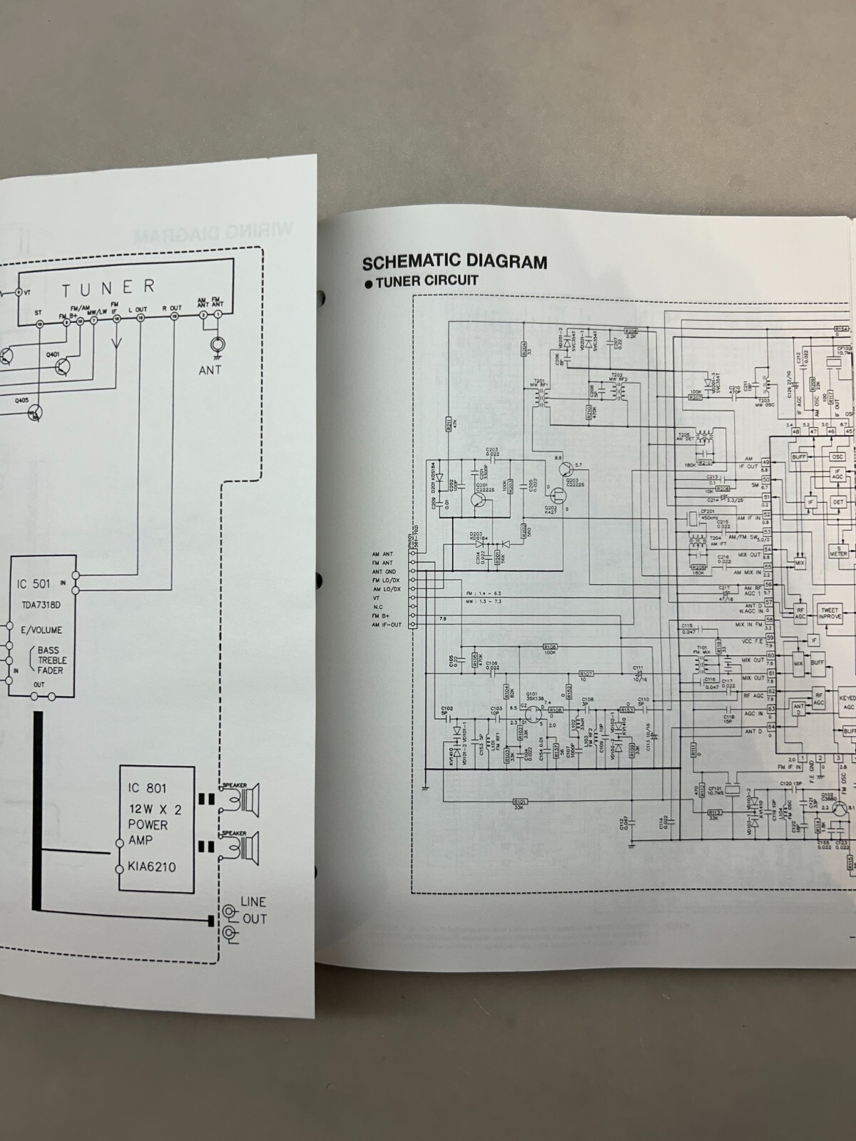 Jensen CD5050 Original Service Manual Free Shipping