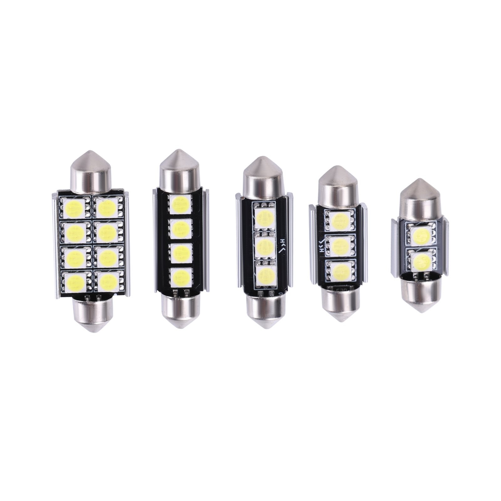 23x LED Car Interior Inside Light Dome Trunk Map License Plate Lamp Canbus Bulbs