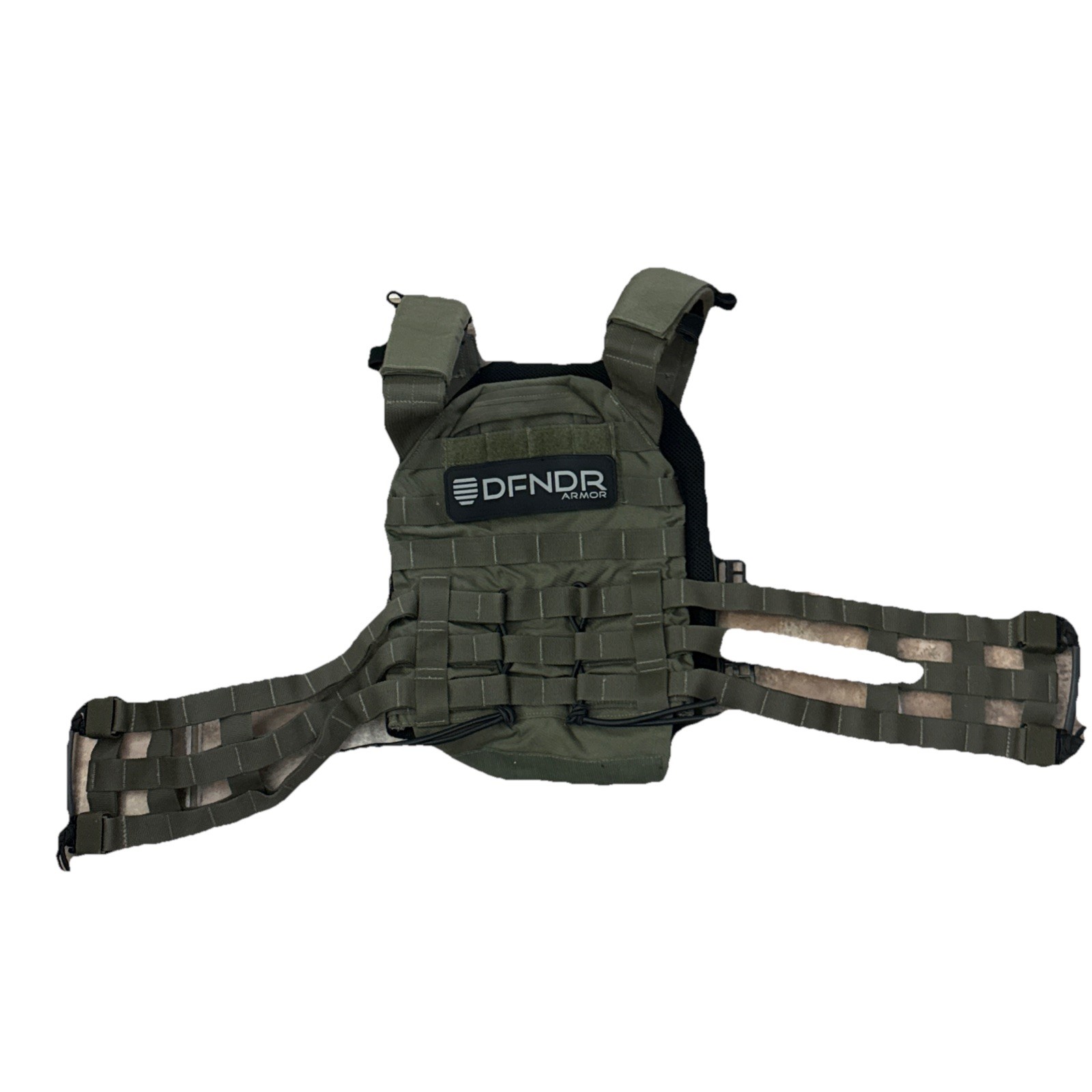 DFNDR QRC Plate Carrier Ranger Green USED