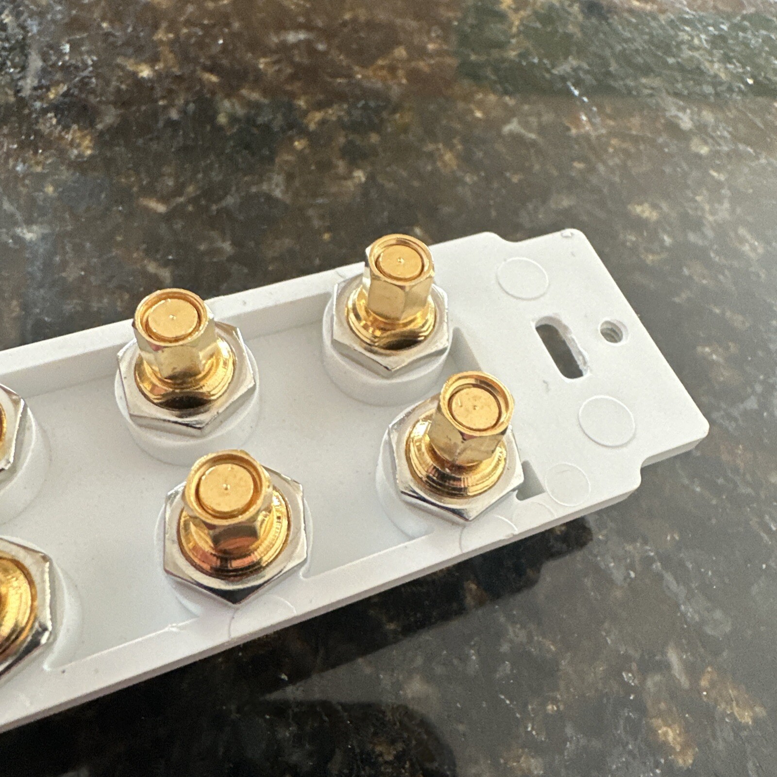 Three Speaker Wall Plate