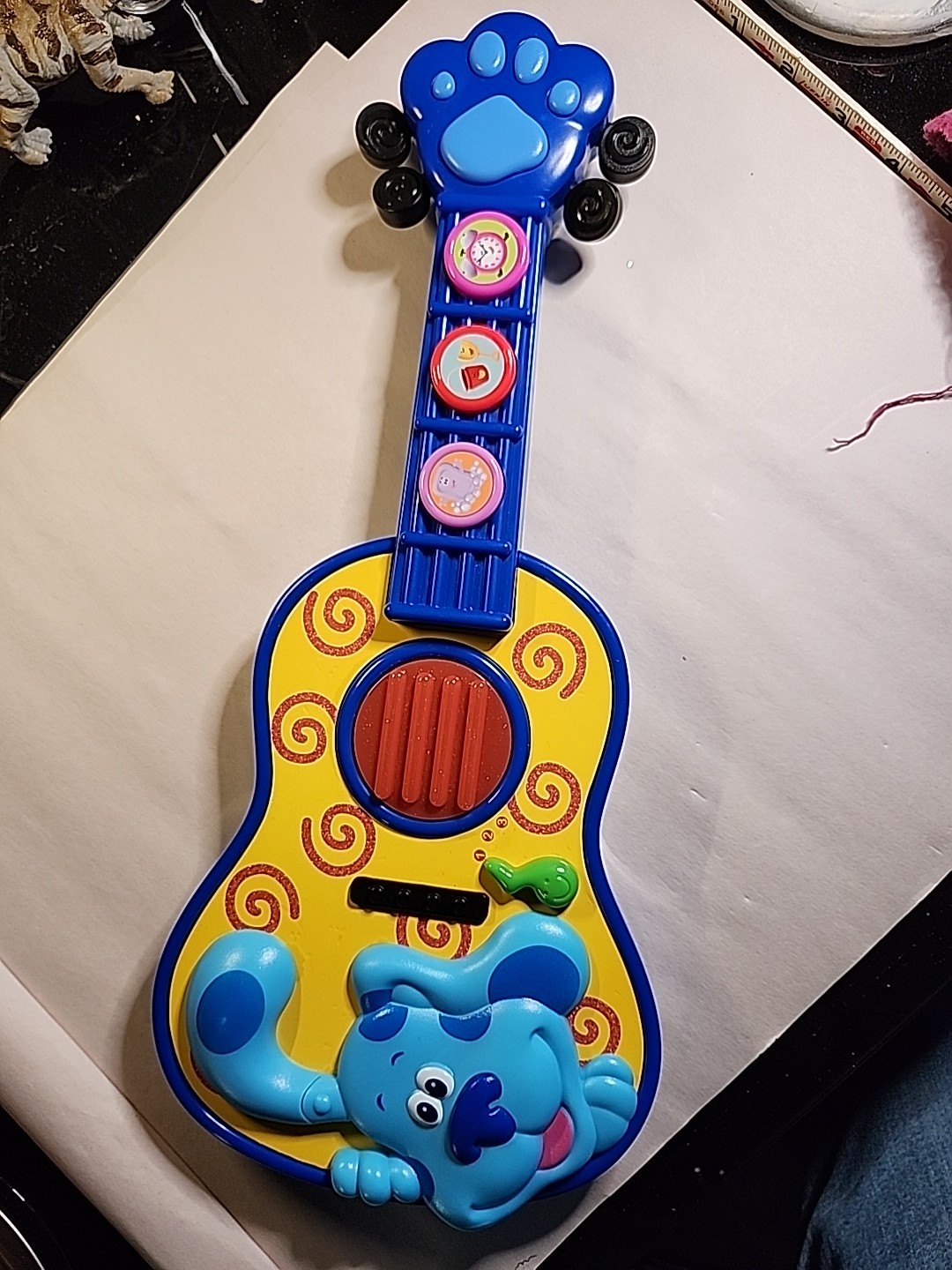 Blue's Clues & You Sing Along Guitar Lights Sounds Musical Instrument Toy