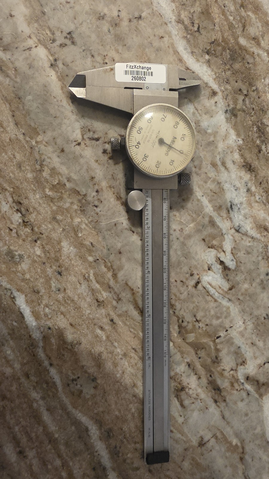 Calibrated MITUTOYO  505-637 Micrometer 505-637-50 260892