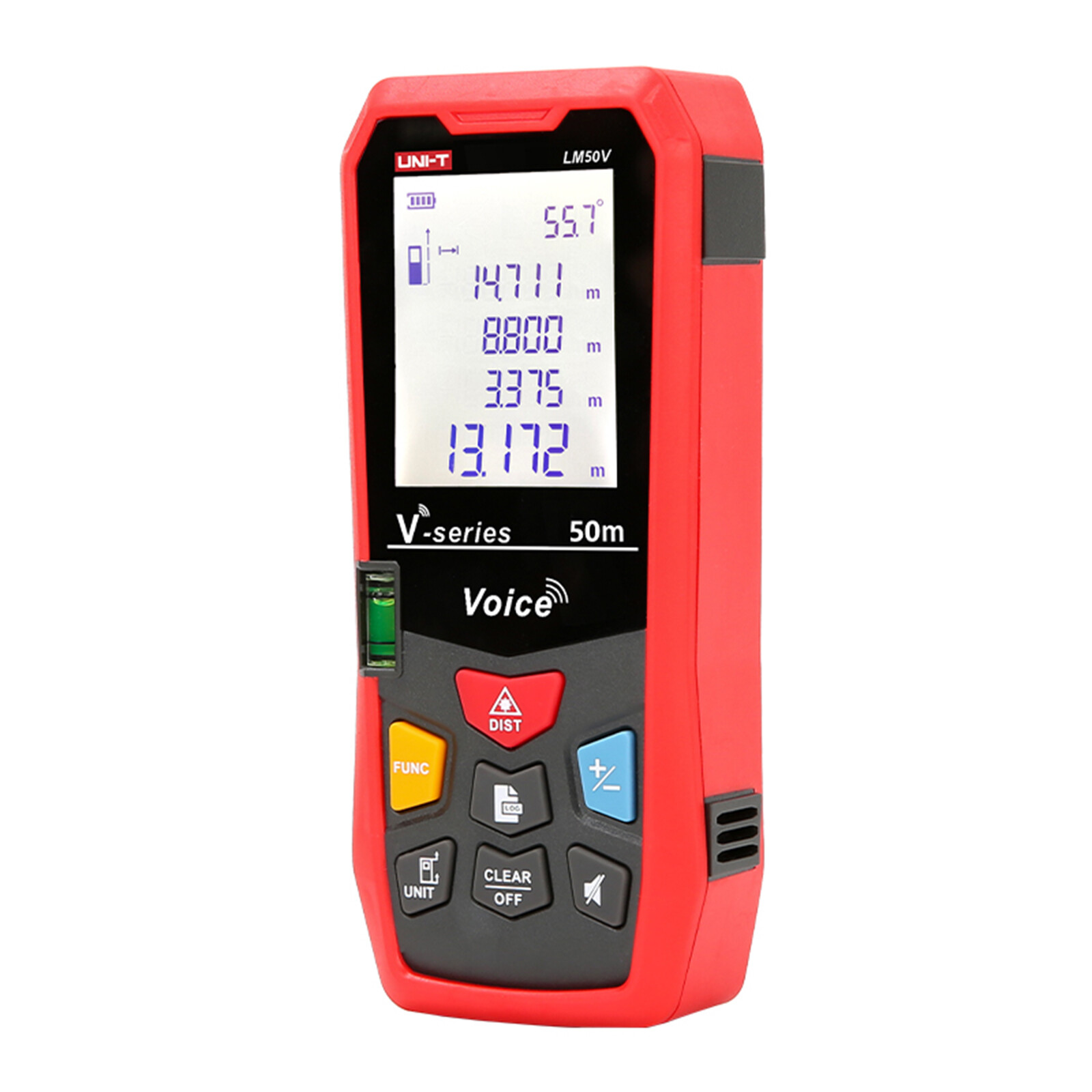 UNI-T LM50V Laser Range Finder with Voice Broadcast Function USB Charging