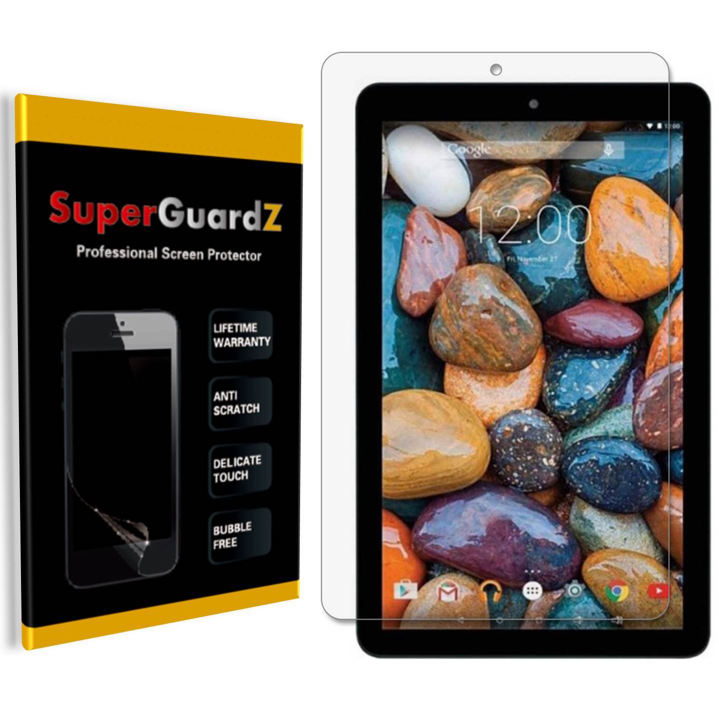 3X SuperGuardZ Clear Screen Protector For RCA Galileo Pro 11.5" (RCT6513W87)