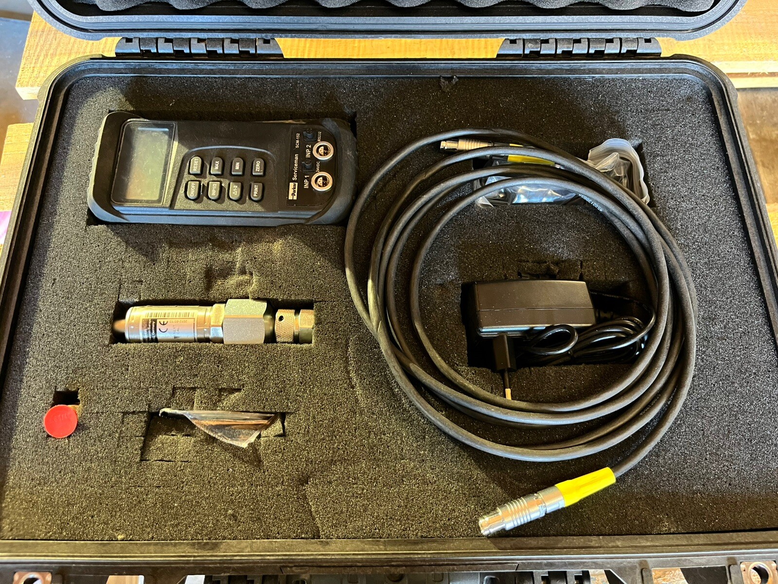 Parker SCM-152-2-02 SensoControl Serviceman Diagnostic Test Kit Plus Case
